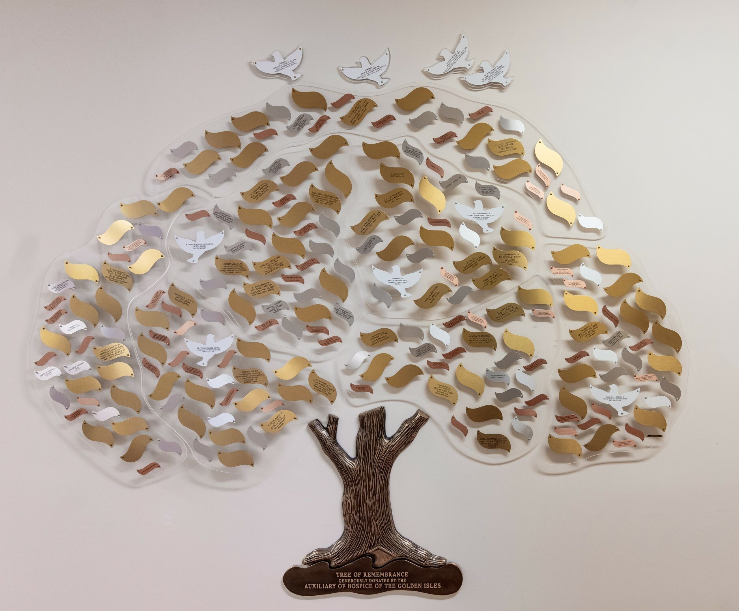 Hospice of the Golden Isles donation tree